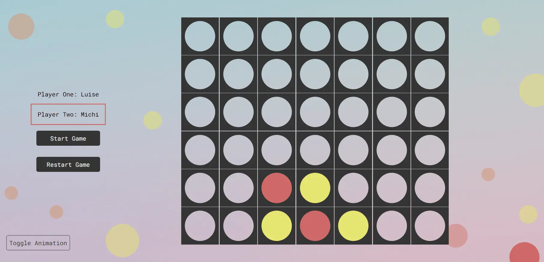 an image of the project: Connect Four